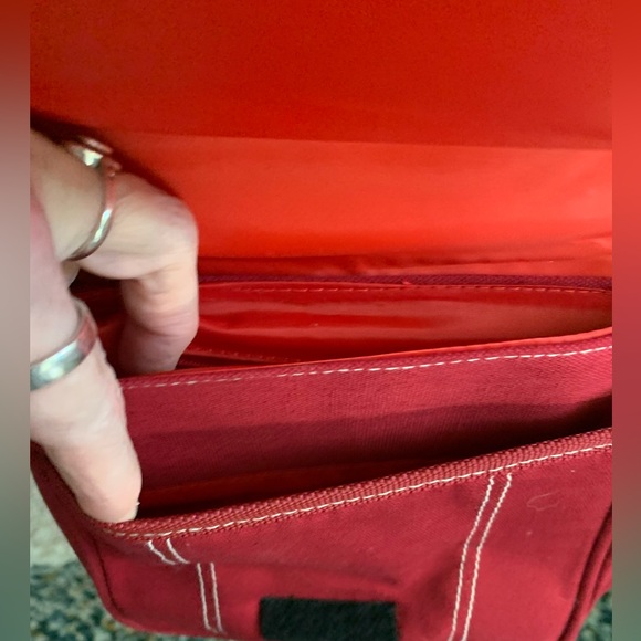 Small canvas handbag. - Picture 4 of 6